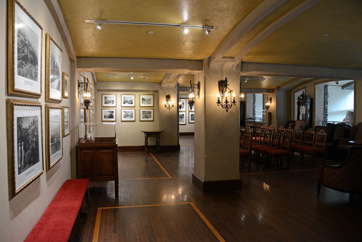 22A Heritage Room Explains the History of the Banff Springs Hotel With Many Excellent Photos